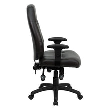 Flash Furniture High Back Espresso Brown Leather Executive Swivel Office Chair
