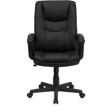 Flash Furniture High Back Black Leather Executive Swivel Office Chair