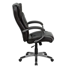 Flash Furniture High Back Espresso Brown Leather Executive Swivel Office Chair