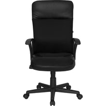 Flash Furniture High Back Black Leather And Mesh Executive Swivel Office Chair