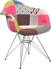 Flash Furniture Alonza Series Fabric Chair With Chrome Base