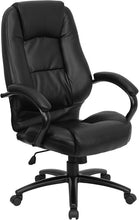 Flash Furniture High Back Black Leather Executive Swivel Office Chair