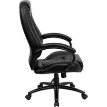 Flash Furniture High Back Black Leather Executive Swivel Office Chair