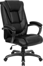 Flash Furniture High Back Black Leather Executive Swivel Office Chair