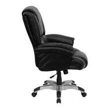 Flash Furniture High Back Black Leather Overstuffed Executive Swivel Office Chair