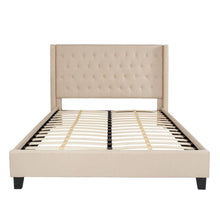 Flash Furniture Riverdale Queen Size Tufted Upholstered Platform Bed
