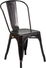 Flash Furniture Metal Indoor-Outdoor Stackable Chair