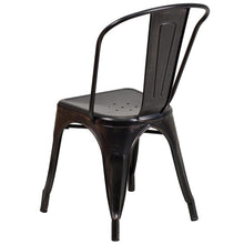 Flash Furniture Metal Indoor-Outdoor Stackable Chair