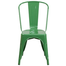 Flash Furniture Metal Indoor-Outdoor Stackable Chair