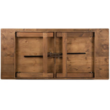 Flash Furniture Hercules Series Antique Rustic Solid Pine Folding Farm Table