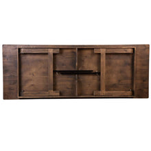 Flash Furniture Hercules Series Antique Rustic Solid Pine Folding Farm Table