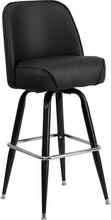 Flash Furniture Metal Barstool With Swivel Bucket Seat