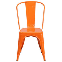 Flash Furniture Metal Indoor-Outdoor Stackable Chair