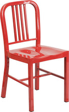 Flash Furniture Metal Indoor-Outdoor Chair