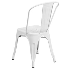 Flash Furniture Metal Indoor-Outdoor Stackable Chair