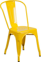 Flash Furniture Metal Indoor-Outdoor Stackable Chair